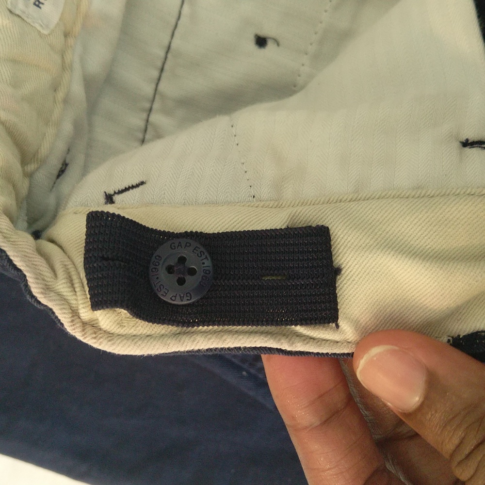 GAP Kids Navy Casual Pants Boys Size 14 Regular - Picture 7 of 12